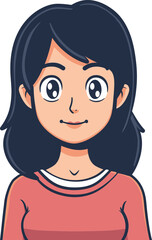 Obraz premium Vector Illustrations of Women Standing Tall Against Adversity