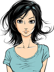 Empowering Women Vibrant Vector Artwork Inspiring Change