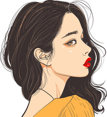 Empowering Women Vibrant Vector Artwork Inspiring Change