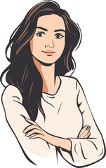 Vector Graphics Championing Women Rights and Equality