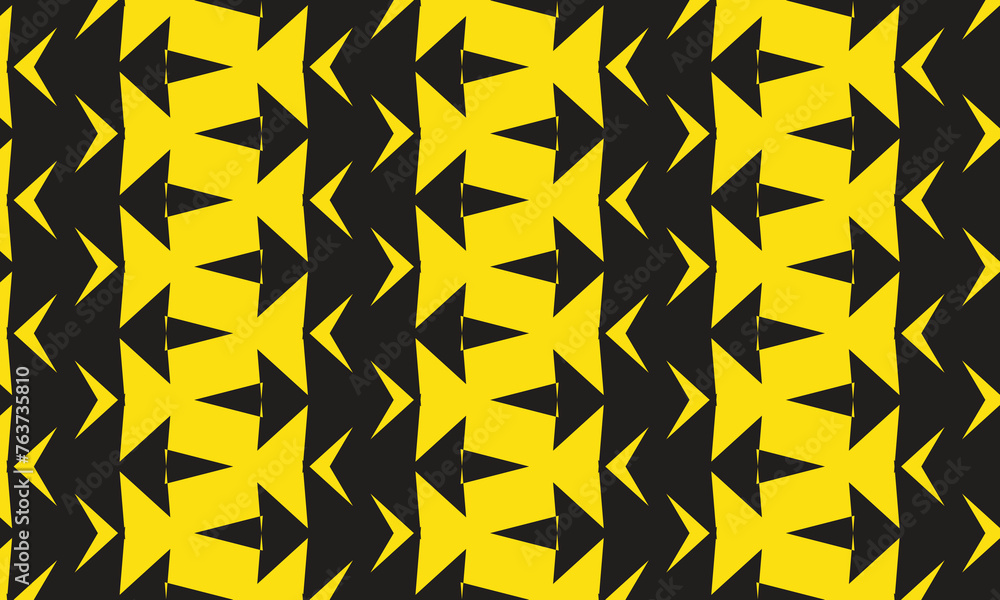 Poster abstract geometric line pattern art vector illustration.