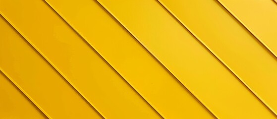 Sunny yellow background with dynamic diagonal lines, creating an energetic and vibrant flat design. - obrazy, fototapety, plakaty