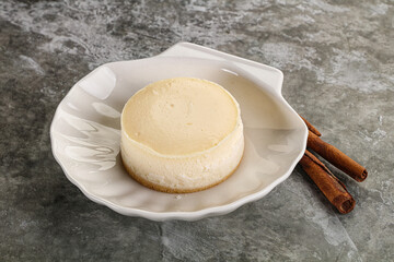 Delicous sweet cheesecake New York