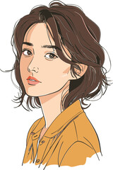 Vector Graphics Spotlighting Women Leadership and Empowerment