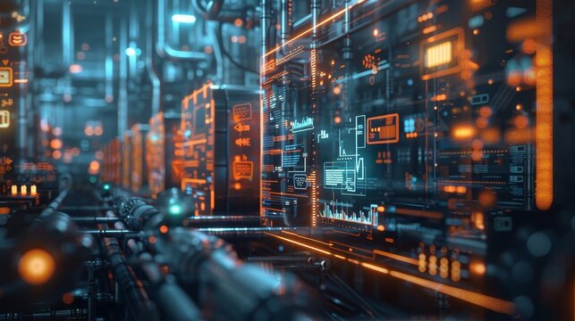 Dive into the industrial IoT, optimized factory automation and data management