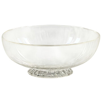 Elegant crystal dessert bowl, isolated on transparent background Transparent Background Images 