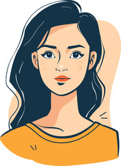 Vector Voices Vibrant Illustrations Amplifying Women Narratives