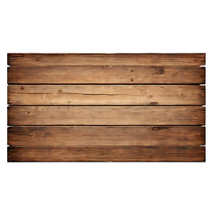 Rustic wooden signboard, isolated on transparent background Transparent Background Images