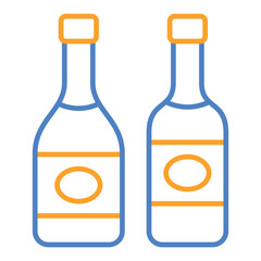 Wine Bottles Icon