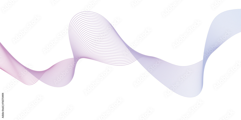 Poster abstract blend wave lines and technology background. background lines wave abstract stripe design. w