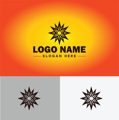 Star logo vector art icon graphics for business brand icon star logo template