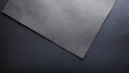 dark paper sheet on black color clean background copy space texture backdrop