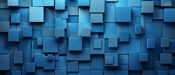 Cool blue tech background, rounded squares motif, contemporary and smooth