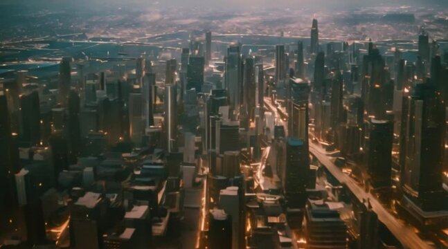 amazing city, Spectacular 3D future city