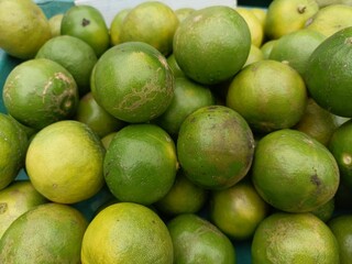 Fresh Lemon in the market