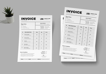 Invoice Template Layout