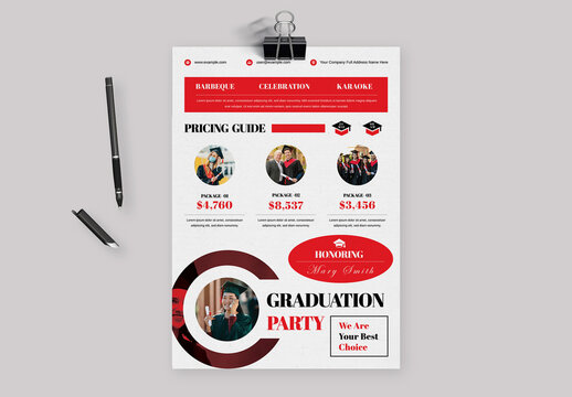 Happy Graduation Flyer