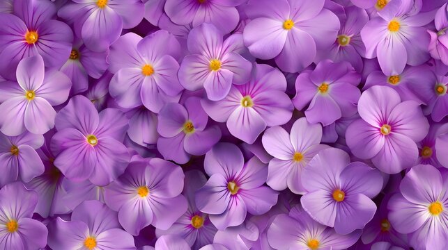 Purple primrose background