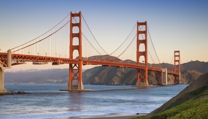 Fototapeta na wymiar Golden Gate Bridge, San Francisco California