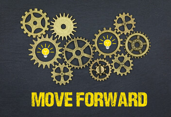 move forward	