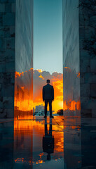 Fototapeta premium Minimalist background