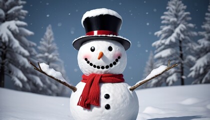 Snowman Christmas winter
