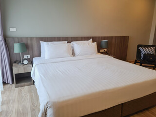 Comfort bedroom in luxury style