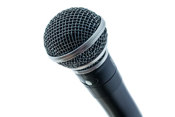 Microphone Design Isolated On Transparent Background