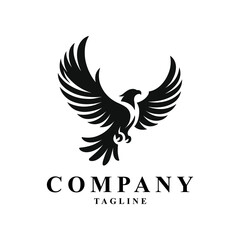 Eagle logo: Exudes power, freedom, and authority, symbolizing strength and leadership in its majestic form.