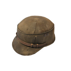 Soldier hat isolated on transparent background