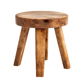 recommend clip art: Wooden stool isolated on transparent background