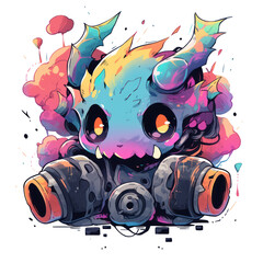 Creative Fantasy Creature Illustrations for Your Tee Collection