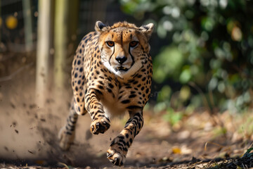 Obraz premium Cheetah running