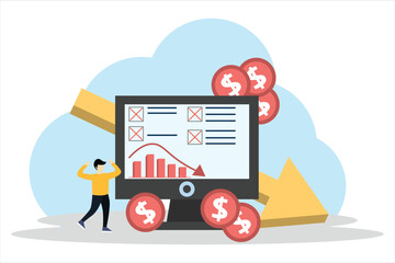 Business Strategy Flat Illustration Design