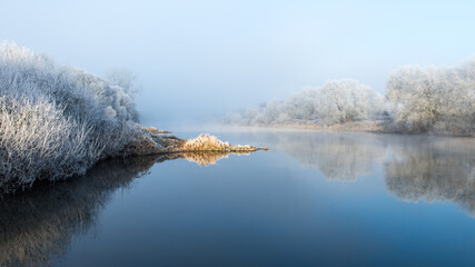 Weser - Winteridylle