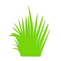 Green grass vector,Taper grass,simple,natural,organic,bio,eco labels and shapes on white background.