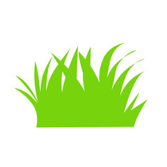 Green grass vector,Taper grass,simple,natural,organic,bio,eco labels and shapes on white background.