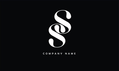 Fototapeta premium SS Abstract Letters Logo Monogram