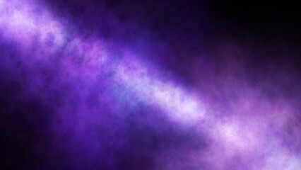 Abstract blue purple space nebula illustration background. - 763821853