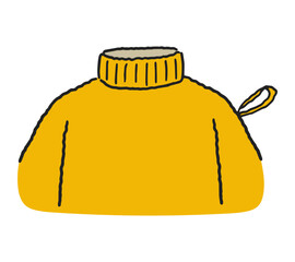 糸が飛び出たセーター