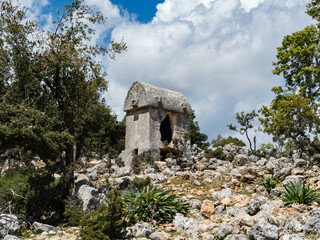 The ruins of Belos on the Lycian Way, Demre, Turkey