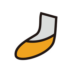 Vector Socks Icon Sign Icon Vector Illustration For Personal And Commercial Use... Clean Look Trendy Icon...