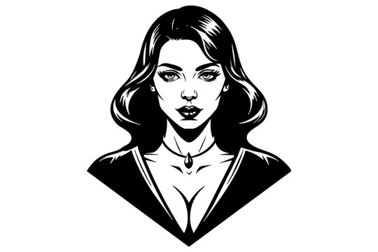 cleo silhouette  vector and illustration