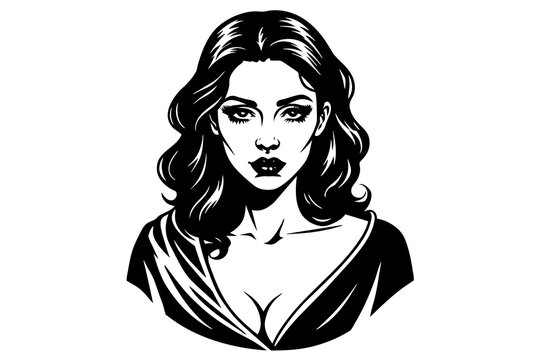 cleo silhouette  vector and illustration