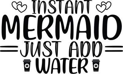 instant mermaid just add water