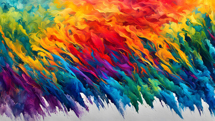 Fototapeta na wymiar Abstract background composed of ink and wash colors, colored abstract background
