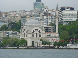 Fototapeta na wymiar La Mosquée Bleue à Istanbul