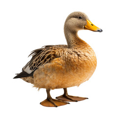 duck isolated on transparent background