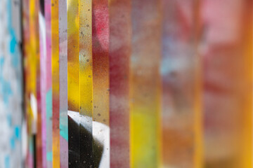 Abstract multicolored blurred background, colorful texture  - obrazy, fototapety, plakaty