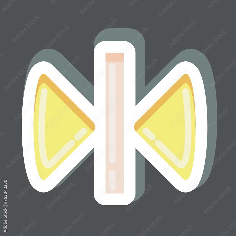 Fototapete sticker reflect. related to graphic design tools symbol. simple design editable. simple illustration